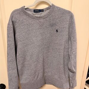 Polo by Ralph Lauren Light Gray Crewneck Sweater